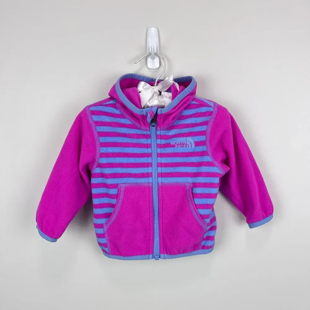 The North Face Girls Glacier Full Zip Hoodie 3-6 Months